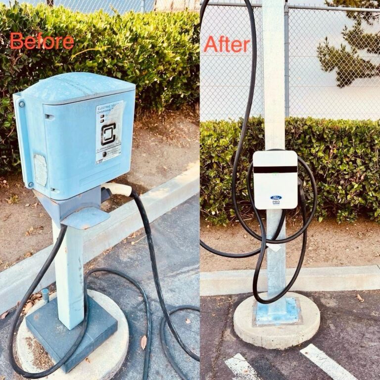 Electrical control panel or switchgear used in the PepsiCo facility service and repair.